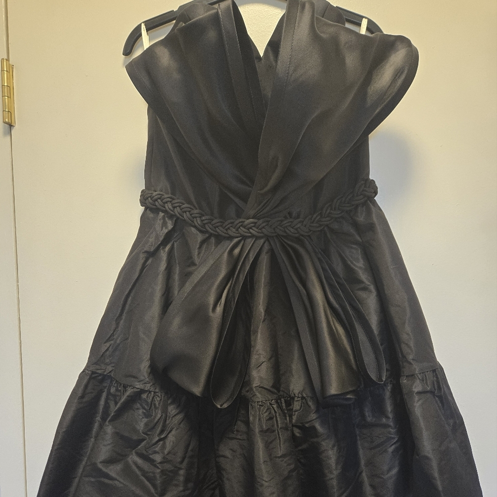 ANDRES OTALORA SILK MINI DRESS - Picture 4 of 11